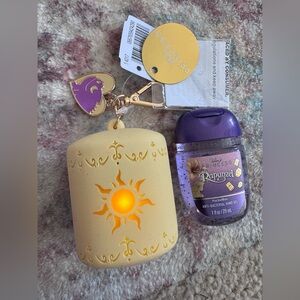 Disney Rapunzel Lantern Keychain Bath & body Works nwt Pocket Bac